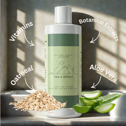 Oatmeal Shampoo & Conditioner Set for Dog and Cat | Free Gift