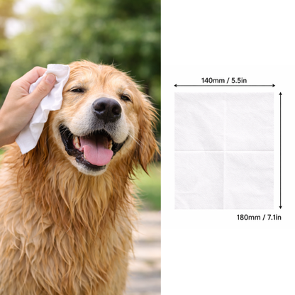 Unscented Dog & Cat Deodorizing Wipes, 80 count