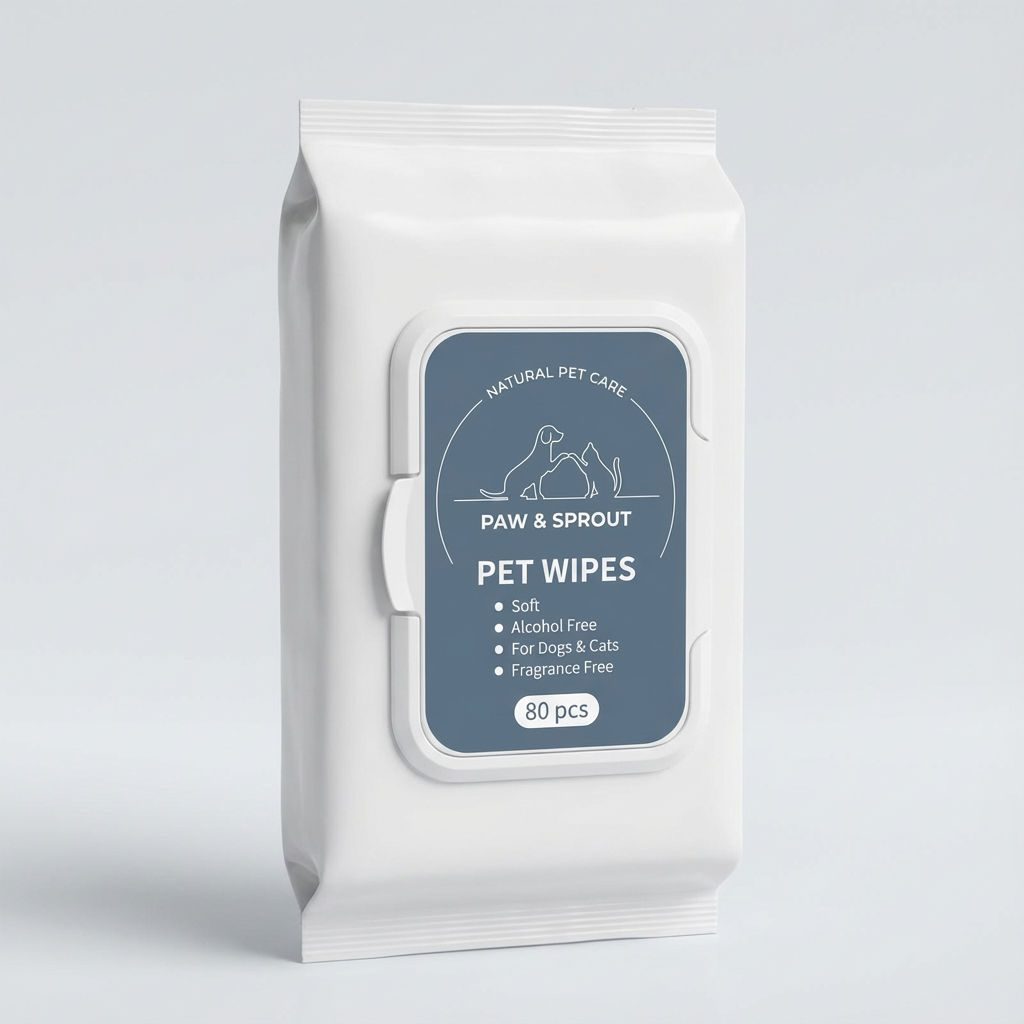 Unscented Dog & Cat Deodorizing Wipes, 80 count